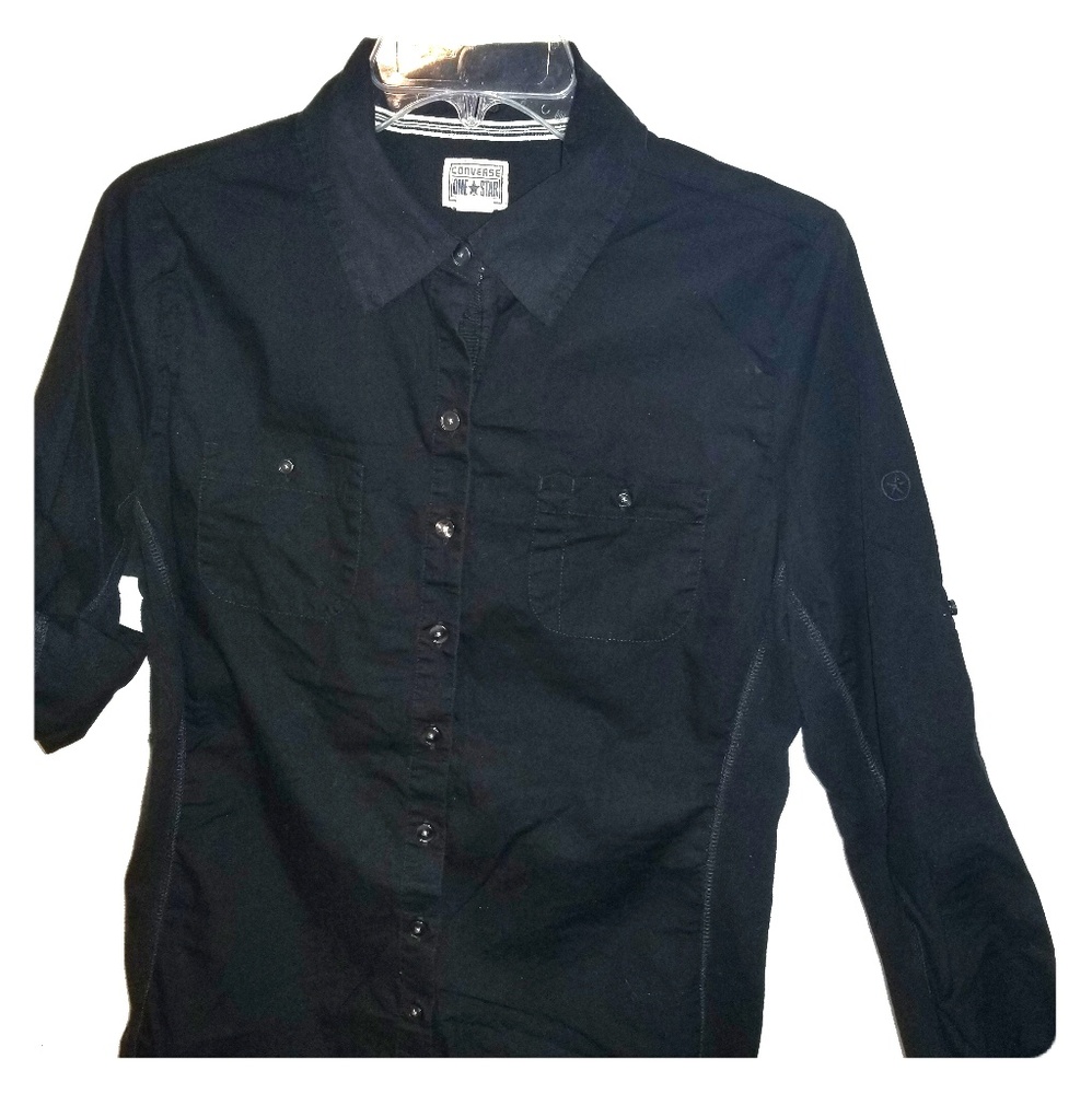 Converse One Star Long Sleeve Button Down